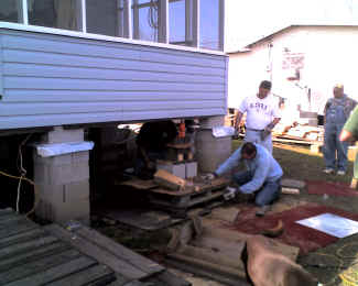 Raising the camp