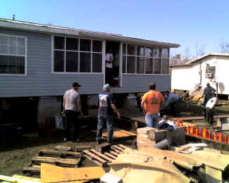 Raising the camp