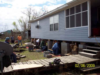 Raising the camp
